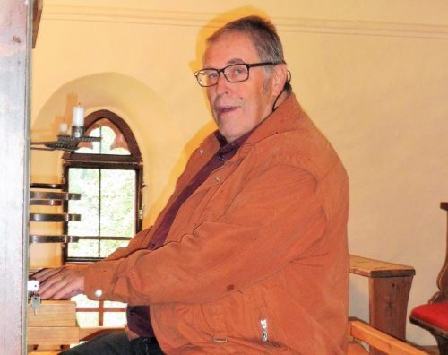 Organist Hermann Fritz (© Foto: H. F.)