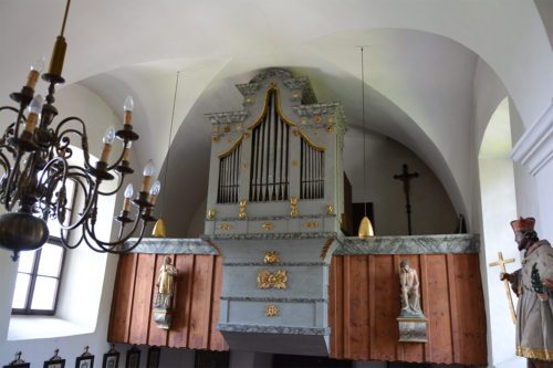Die restaurierte Orgel in der Filialkirche Großbuch wird am kommenden Sonntag, dem 24. November, gesegnet. Foto: Pressestelle/Benedikt Die restaurierte Orgel in der Filialkirche Großbuch wird am kommenden Sonntag, dem 24. November, gesegnet. Foto: Pressestelle/Benedikt