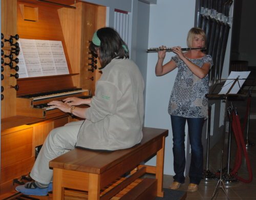 Orgel und Querflöte_Musikschule (© Foto: iLi)