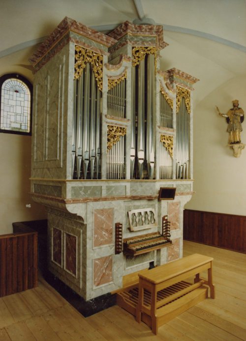 Pirchner-Orgel der Pfarrkirche Obermillstatt (© Foto: Foto Pfarre)