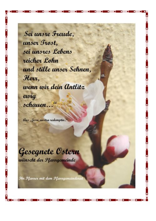 Ostergrüße (© Foto: Georg Pichorner)