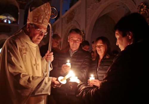 Lumen Christi! - Deo Gratias! (© Foto: Pressestelle / Eggenberger)