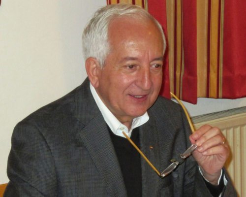 Bischofsvikar P. Antonio Sagardoy referierte in der Pfarre Maria Saal (© Foto: mj)