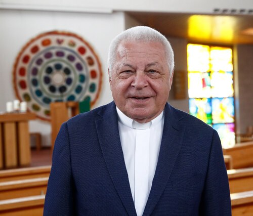 P. Miggisch, seit 1981 in Don Bosco tätig<br />
Foto: Pressestelle/Eggenberger