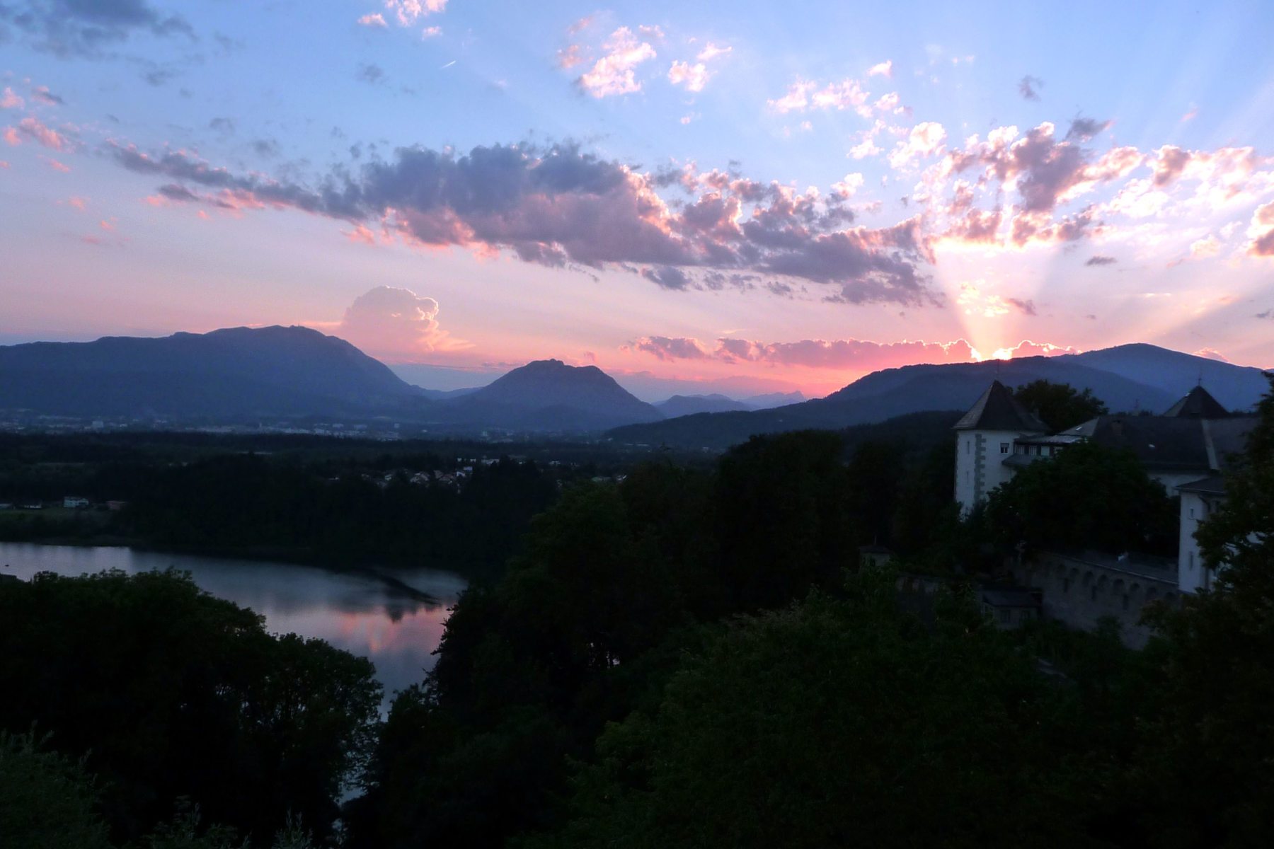 Kloster Wernberg Mystische Vollmondnacht im Klostergarten