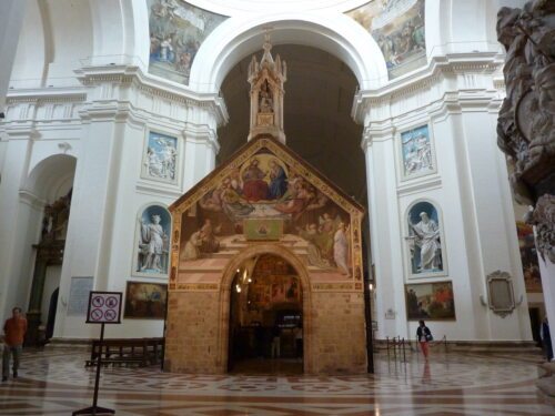 Portiunkula-Kapelle<br />
Foto: P. Emmanuel-Maria Fitz OFM Portiunkula-Kapelle<br />
Foto: P. Emmanuel-Maria Fitz OFM