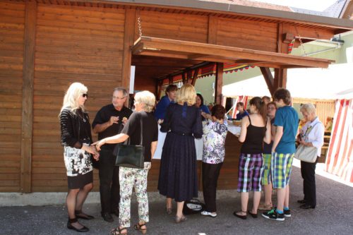 E.Windbichler im Gespräch mit I.Sommer (© Foto: P.Rupitsch)