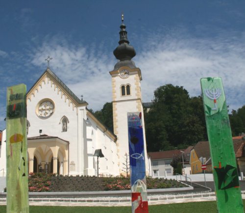 Die Pfarre Bleiburg/Pliberk feiert das 500-Jahr-Jubiläum der Pfarrkirche. (© Foto: Pfarre Bleiburg )