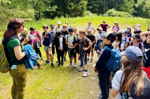 Pilgertag von Lieding nach Gurk mit der Praxisvolksschule der PH Kärnten © Foto: Carmen Heller