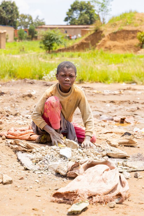 Kinderarbeit in der DR Kongo (Bildrechte Missio)