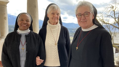 Vlnr.: Sr. Lilian Mndolwa CPS, Sr. Pallotti Findenig CPS, Sr. Maria Luise Wagner CPS (Foto: Kloster Wernberg)