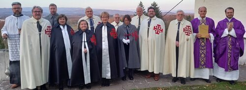 Der Ritterorden zu Besuch in Gurnitz (Foto: Günther Gasper)