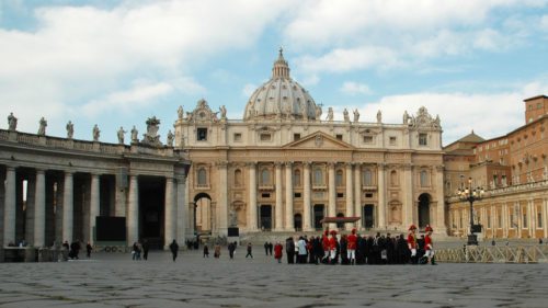 Das Zentrum der katholischen Christenheit: der Petersdom in Rom. (© Foto: KH Kronawetter / Internetredaktion)
