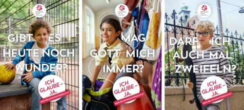 “Ich glaube - JA“: Plakatreihe im Rahmen der österreichweiten Kampagne zum Religionsunterricht