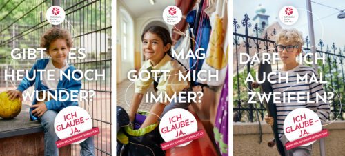 “Ich glaube - JA“: Plakatreihe im Rahmen der österreichweiten Kampagne zum Religionsunterricht “Ich glaube - JA“: Plakatreihe im Rahmen der österreichweiten Kampagne zum Religionsunterricht