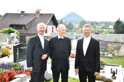 Matthias Hribernik, Leopold Silan in Hanzej Rosenzopf (foto: Rihter/Nedelja)