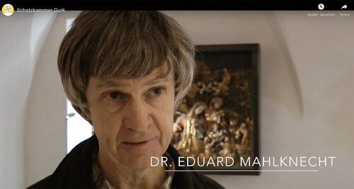 Videointerview mit Eduard Mahlknecht zur Eröffnung der Schatzkammer Gurk im Jahr 2014 (Foto: KH Kronawetter)
