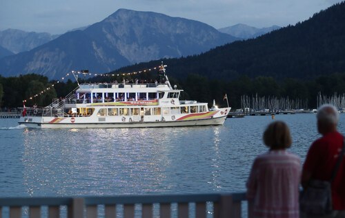 Zum 70. Mal findet am Abend des Hochfestes „Mariä Himmelfahrt“, am Donnerstag, dem 15. August, die Marienschiffsprozession auf dem Wörthersee statt. Foto: Pressestelle/Eggenberger Zum 70. Mal findet am Abend des Hochfestes „Mariä Himmelfahrt“, am Donnerstag, dem 15. August, die Marienschiffsprozession auf dem Wörthersee statt. Foto: Pressestelle/Eggenberger