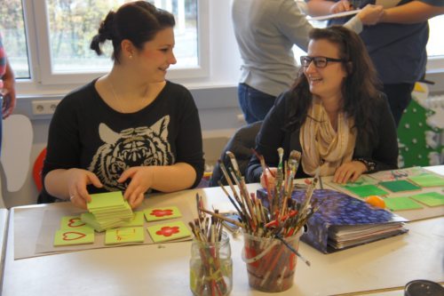 Kreativität spielt bei der Ausbildung eine wichtige Rolle (Foto © Caritas Kärnten)