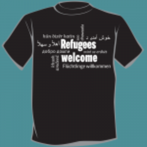 Shirt für Solidarität (© Foto: Initiative Refugees Welcome)