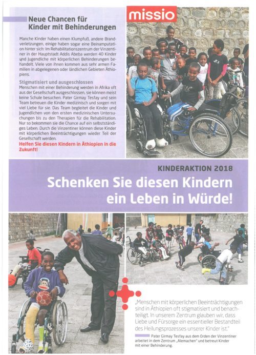 Projektbeschreibung Missio