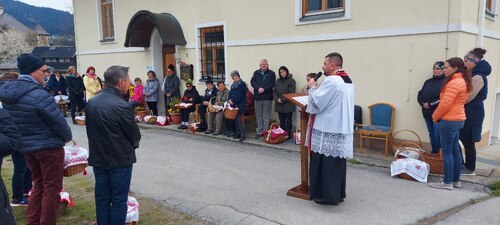 Speisensegnung in St. Stefan (Bild: P.St.).