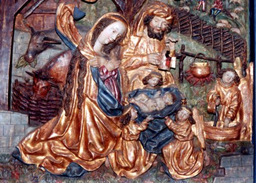 Darstellung der Geburt Christi, St. Ruprecht bei Villach (© Foto: Prof. Heinz Ellersdorfer) Darstellung der Geburt Christi, St. Ruprecht bei Villach (© Foto: Prof. Heinz Ellersdorfer)