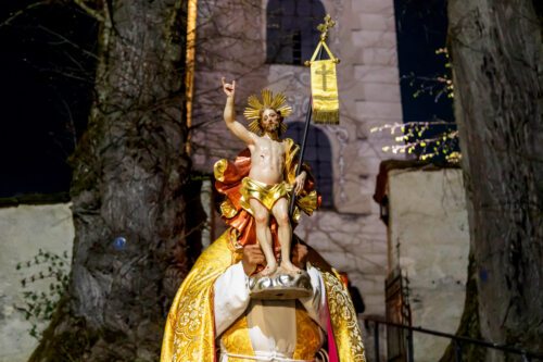 Statue des Auferstandenen<br />
Foto: Anton Wieser