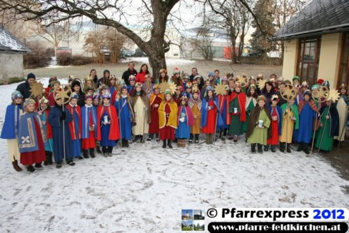 Sternsingergruppe 2. Tag (© Foto: Peter Artl)