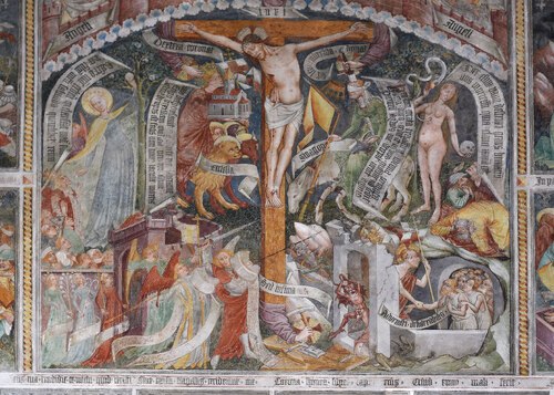 Thomas von Villach: Fresko vom “Lebenden Kreuz“ (Foto: KH Kronawetter / internetredaktion