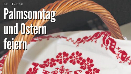 Titelbild der Palmsonntagausgabe (Foto: Sonntag)