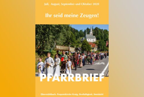 Pfarrbrief Juli bis November 2020<br />
Foto: Wieser Anton Pfarrbrief Juli bis November 2020<br />
Foto: Wieser Anton