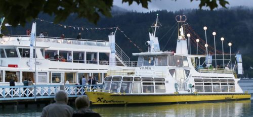 Am Hochfest der Aufnahme Mariens in den Himmel am 15. August fand auf dem Wörthersee wieder die traditionelle Schiffsprozession statt. In diesem Jahr hielt der Grazer Bischof Wilhelm Krautwaschl die geistlichen Ansprachen. (© Foto: Pressestelle / Eggenberger)