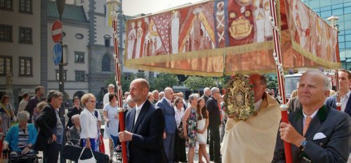 Fronleichnam – am 15. Juni 2017 in Klagenfurt  Fotos: Pressestelle / Eggenberger Audiodatei: S. Schweiger