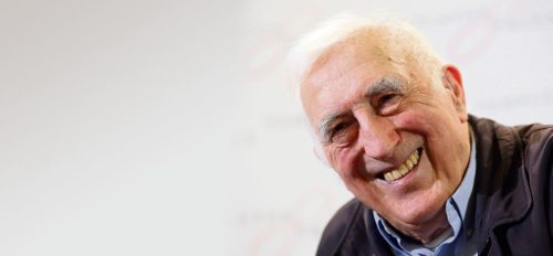 Jean Vanier, der Gründer der „Arche“, der in geistiger Verwandtschaft zu Papst Franziskus und dessen „Kirche der Armen“ seit 1964 das Leben vieler Menschen, aber auch das Gesicht von Kirche und Gesellschaft verändert hat, in SONNTAG-Interview zur Verleihung des Templeton-Preises. (© Foto: Templeton-Prize / Paul Hackett)