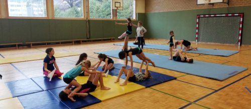 “Kleinstarter“ beim Training (Foto: A. Rosenzopf-Schurian)
