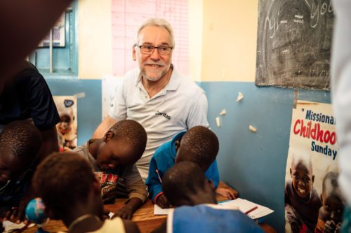 Caritasdirektor Josef Marketz war kürzlich zu Besuch in Uganda (Foto: Caritas Kärnten / Daniel Gollner)