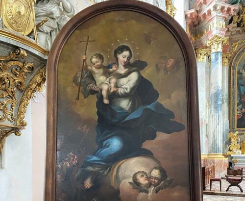 Marienbild in der Klagenfurter Domkirche; Foto: Dompfarre Klagenfurt