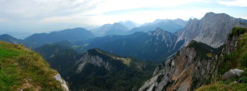 Blick vom Kosiak (2024m) / Pogled s Kozjaka (2024m) (© Foto: Reichmann)