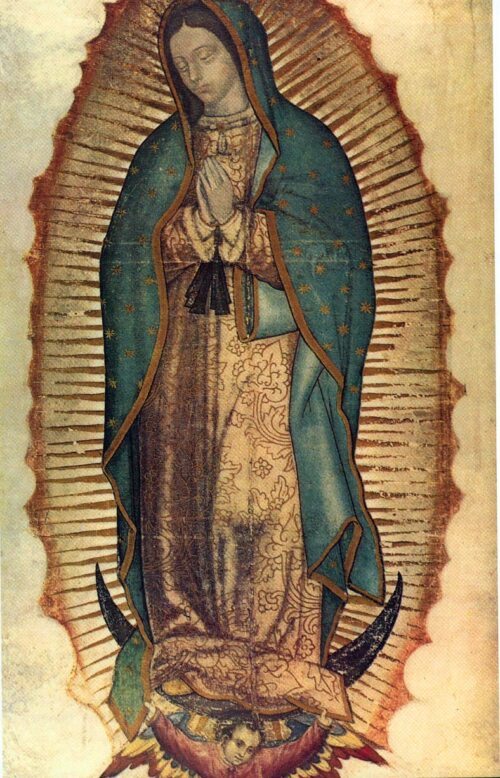 Gnadenbild Unsere Liebe Frau von Guadalupe (Foto: Wikipedia) Gnadenbild Unsere Liebe Frau von Guadalupe (Foto: Wikipedia)