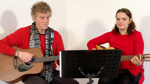 Christina Hardt-Stremayr und Wolfgang Unterlercher (Foto: Internetredaktion)