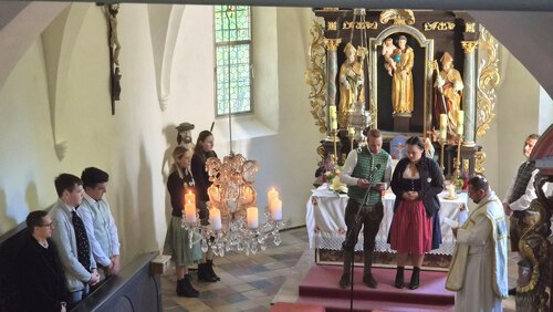 Festgottesdienst - Fürbitten (Bild: P. St.).