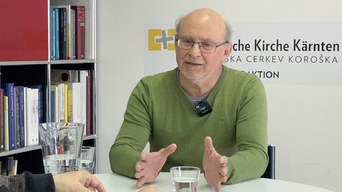 Harald Jost, Referent für Schöpfungsverantwortung in der Diözese Gurk (Videostill: Internetredaktion)