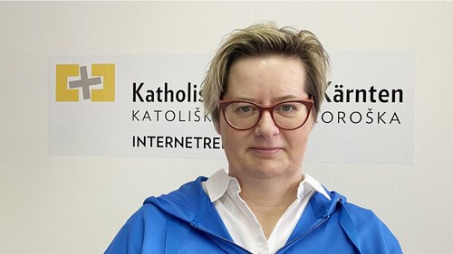 Elfriede Kristof, Leiterin des Druck- und Kopiezentrums (Foto: Internetredaktion / KH Kronawetter)