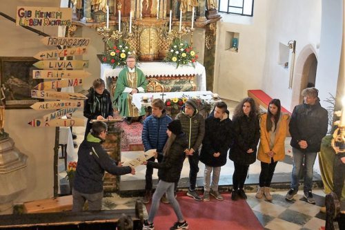 Vorstellungsgottesdienst (Foto: Pfarre)