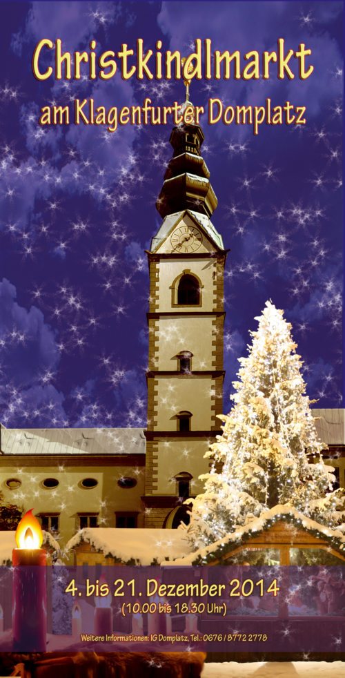 Einladung zum Christkindlmarkt. (© Foto: Stadtpastoral )