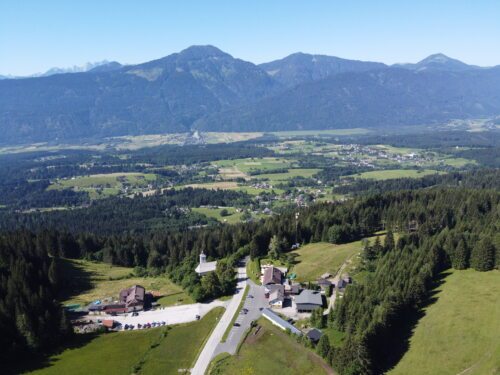 Unsere Kultur- und Naturlandschaft: Windische Höhe, Gailtal, Karnische Alpen. Foto: Mag. (FH) Michael Sternig, MA
