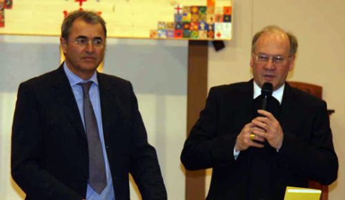 CR-Stv. Adolf Winkler (li.) und Bischof Alois Schwarz (re.) (© Foto: Fotomax - Internetredaktion)