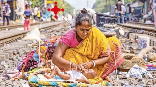 Pomoč v slumih Kalkutte - Slika: www.missio.at/svetovna misijonska nedelja