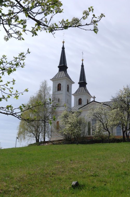 Die Marienwallfahrtskirche in Zaplaz ist das Ziel der diesjährigen Dreiländerwallfahrt.  (© Foto: Pressestelle/Assam )